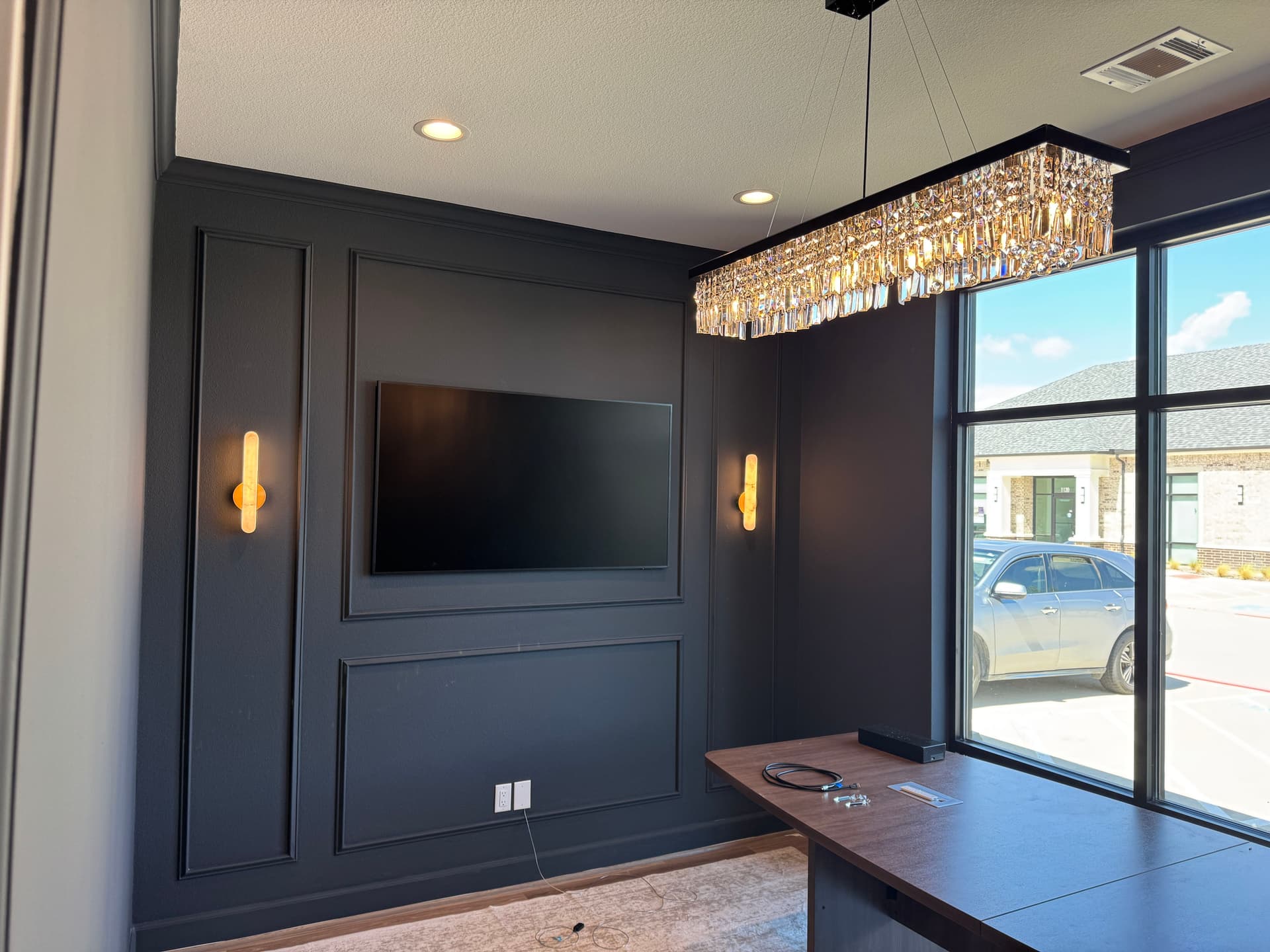 Gallery photos for Crystal Chandelier and Custom Lighting Installation in Prosper TX: Image #2
