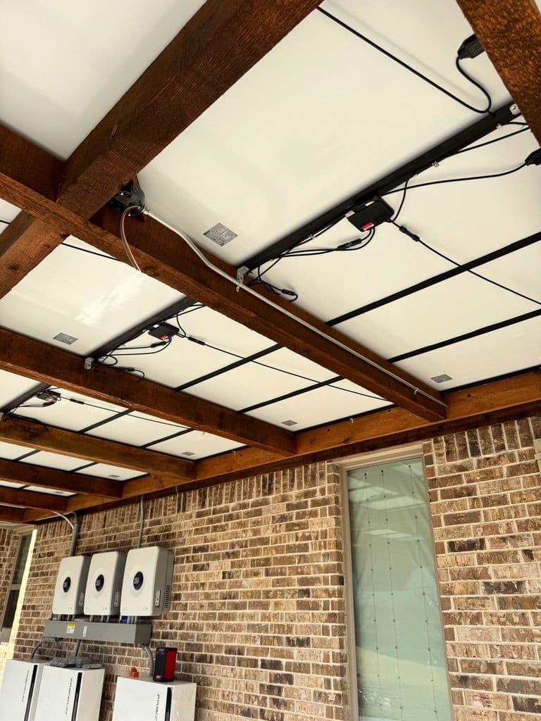 Project Electrical Installation on Solar Pergola in Celina TX image