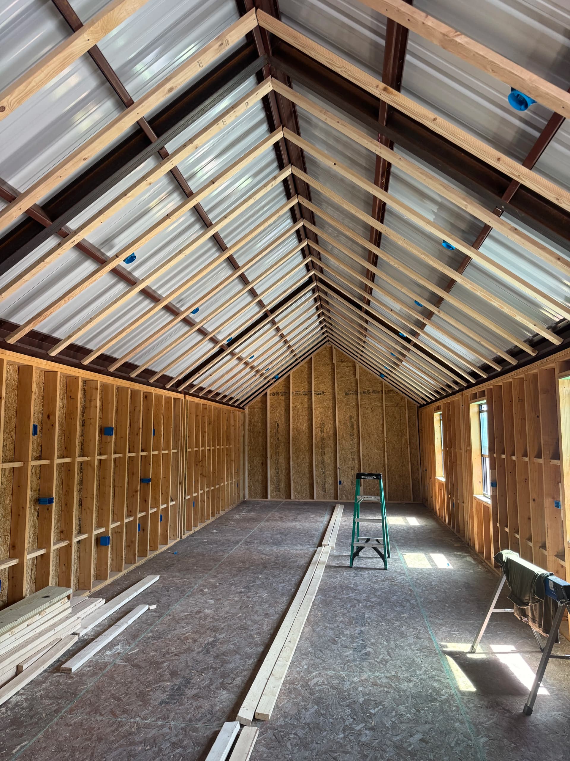 Custom Farmhouse Electrical Rough-In Underway in Celina TX image