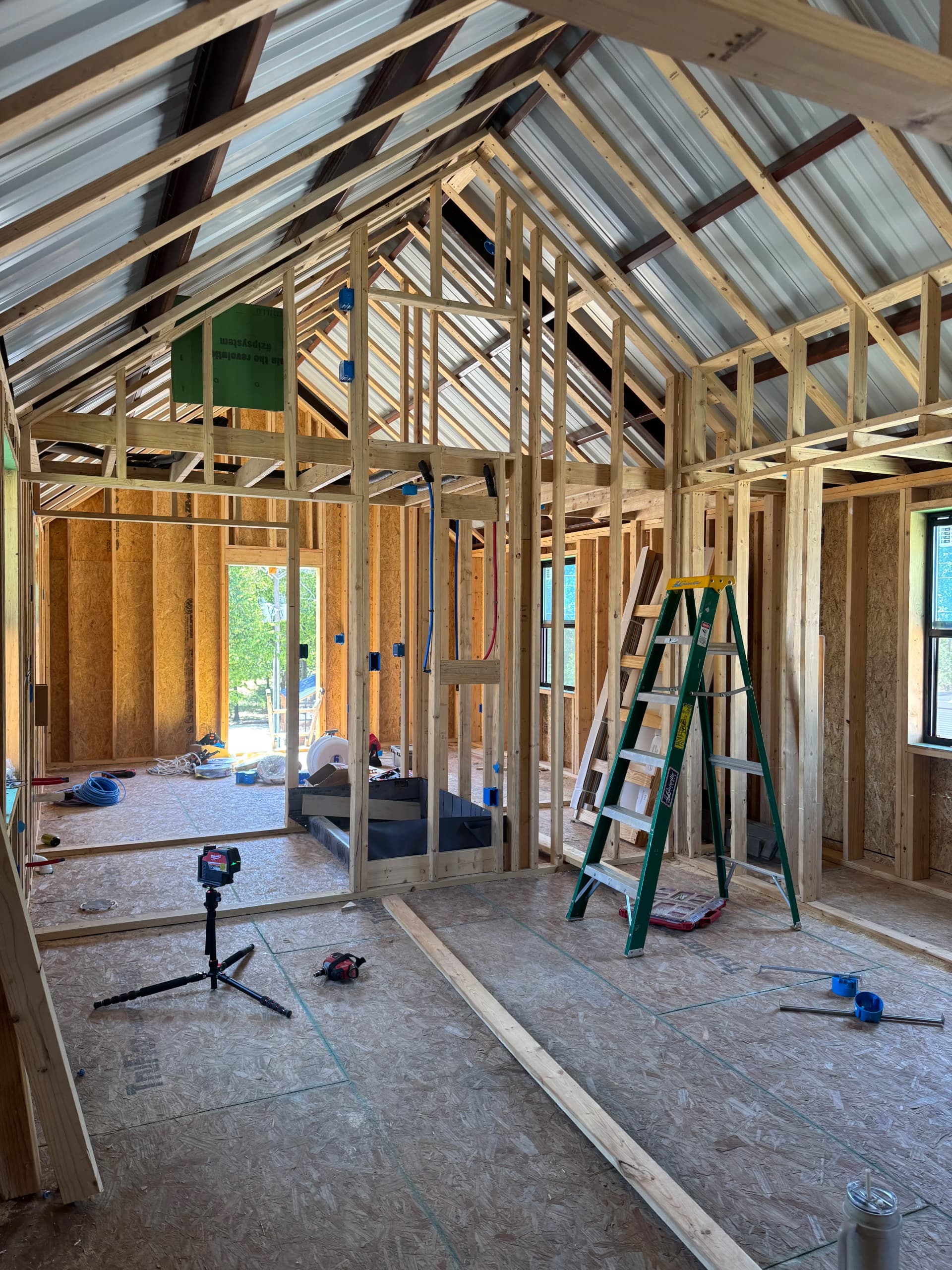 Gallery photos for Custom Farmhouse Electrical Rough-In Underway in Celina TX: Image #2