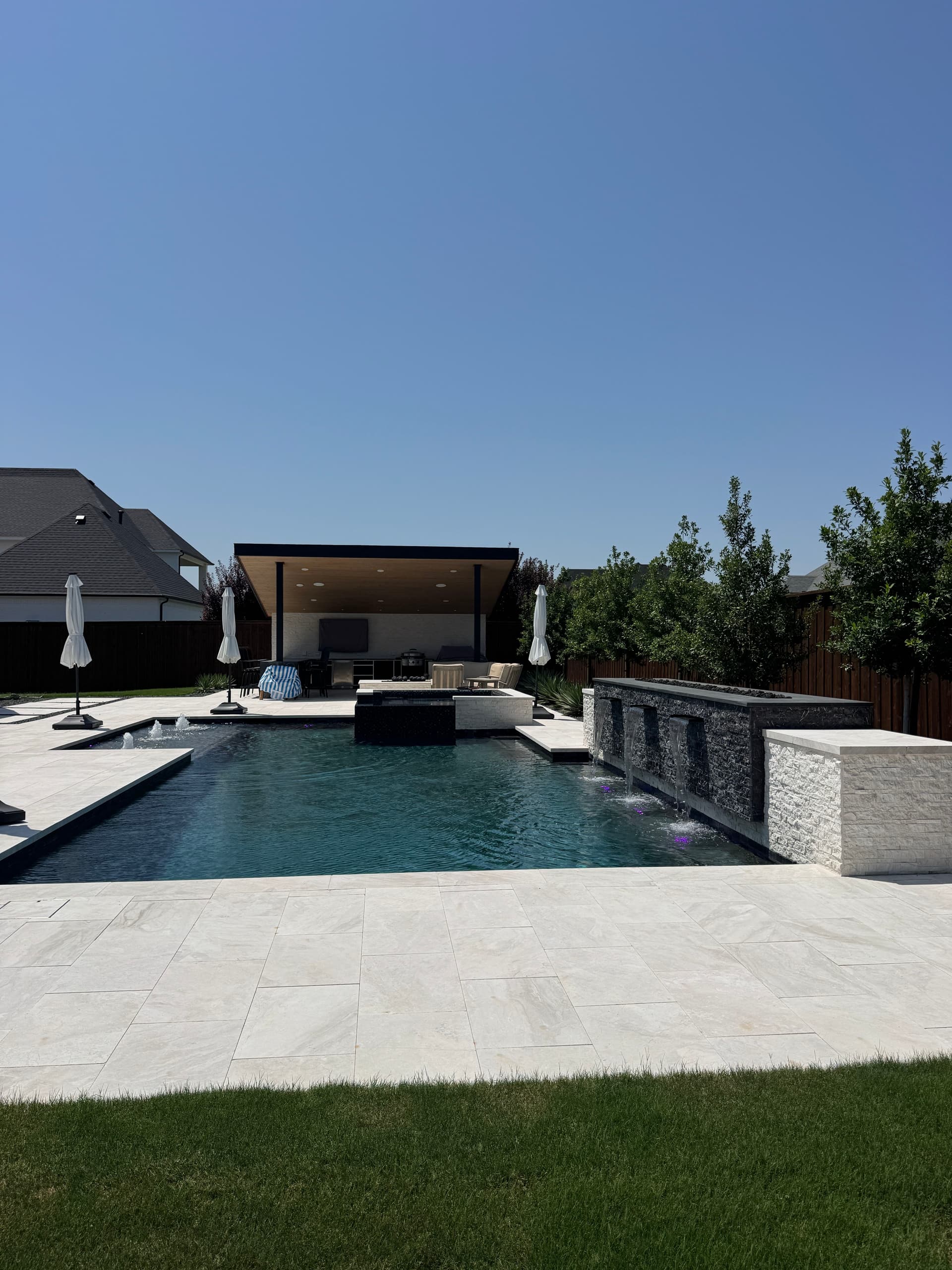 Full Outdoor Living Electrical Install in Prosper TX image