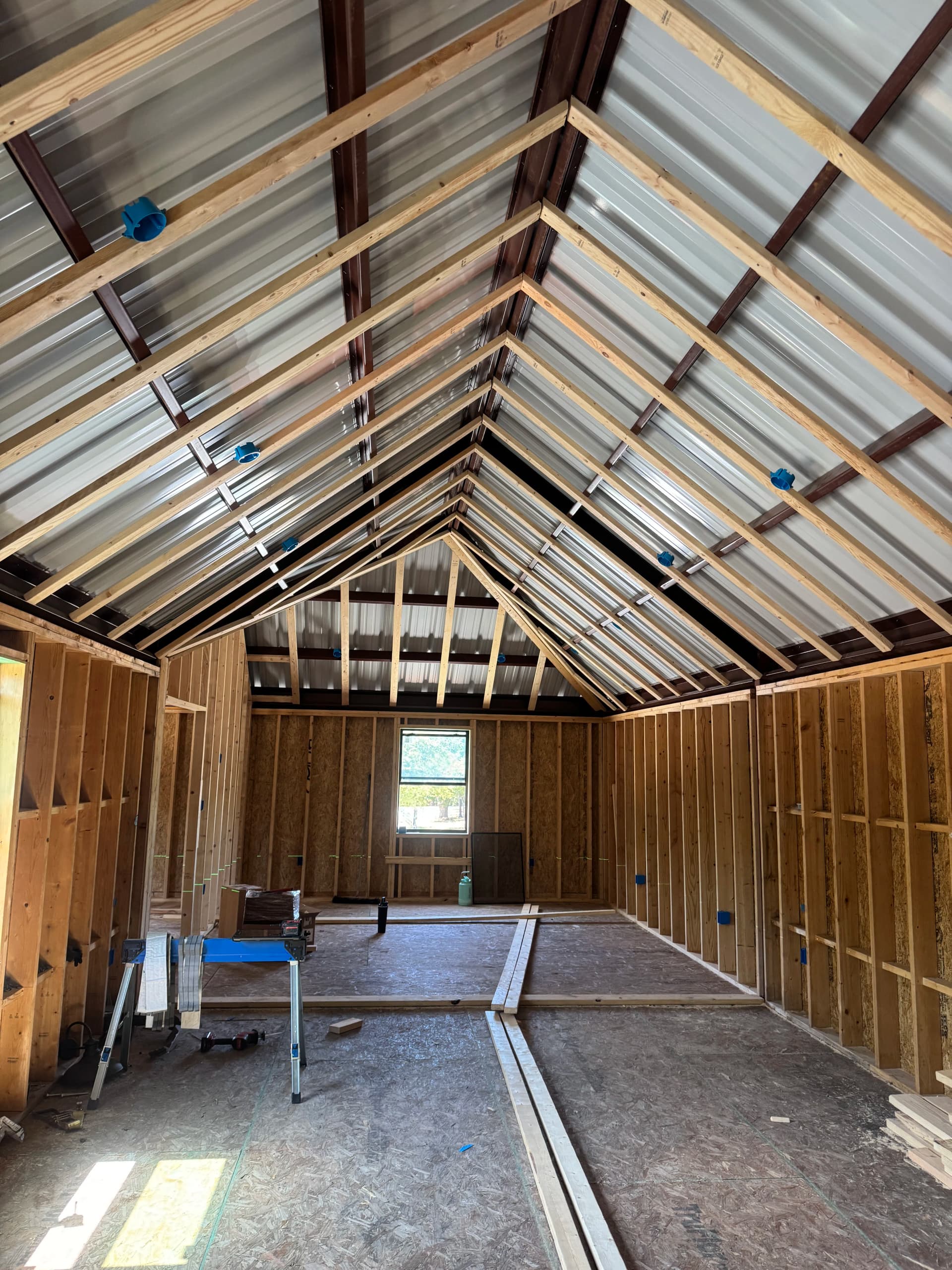 Gallery photos for Custom Farmhouse Electrical Rough-In Underway in Celina TX: Image #1